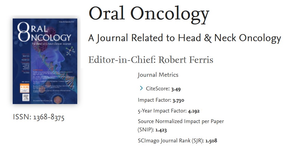 Oral Oncology