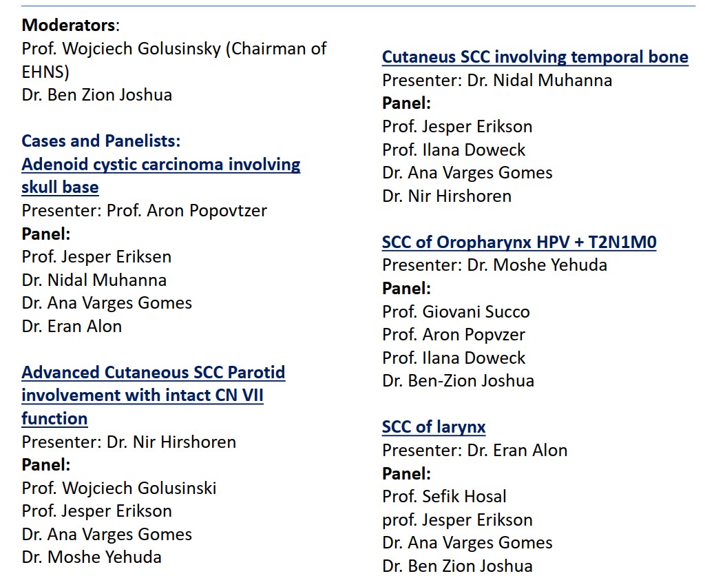 Tumor Board Panel 2022 Janv 13 B